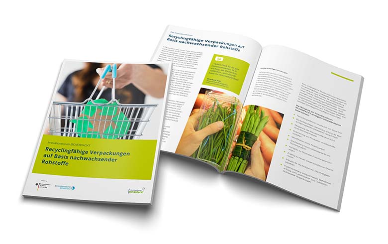 Best-Practice Broschüre zum Thema Bioverpackungen