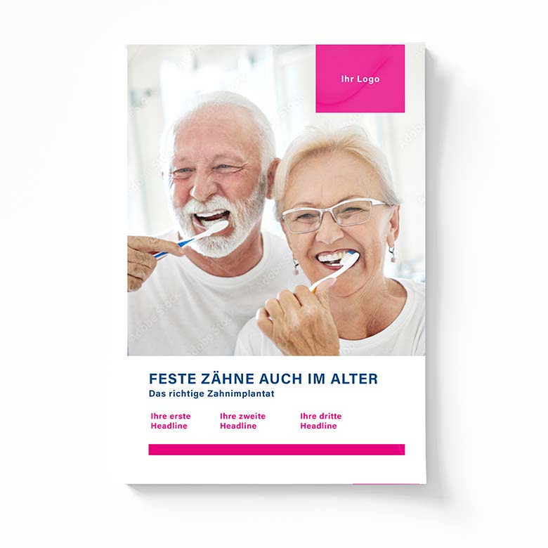 Pre-Made-Magazin für Zahnkliniken